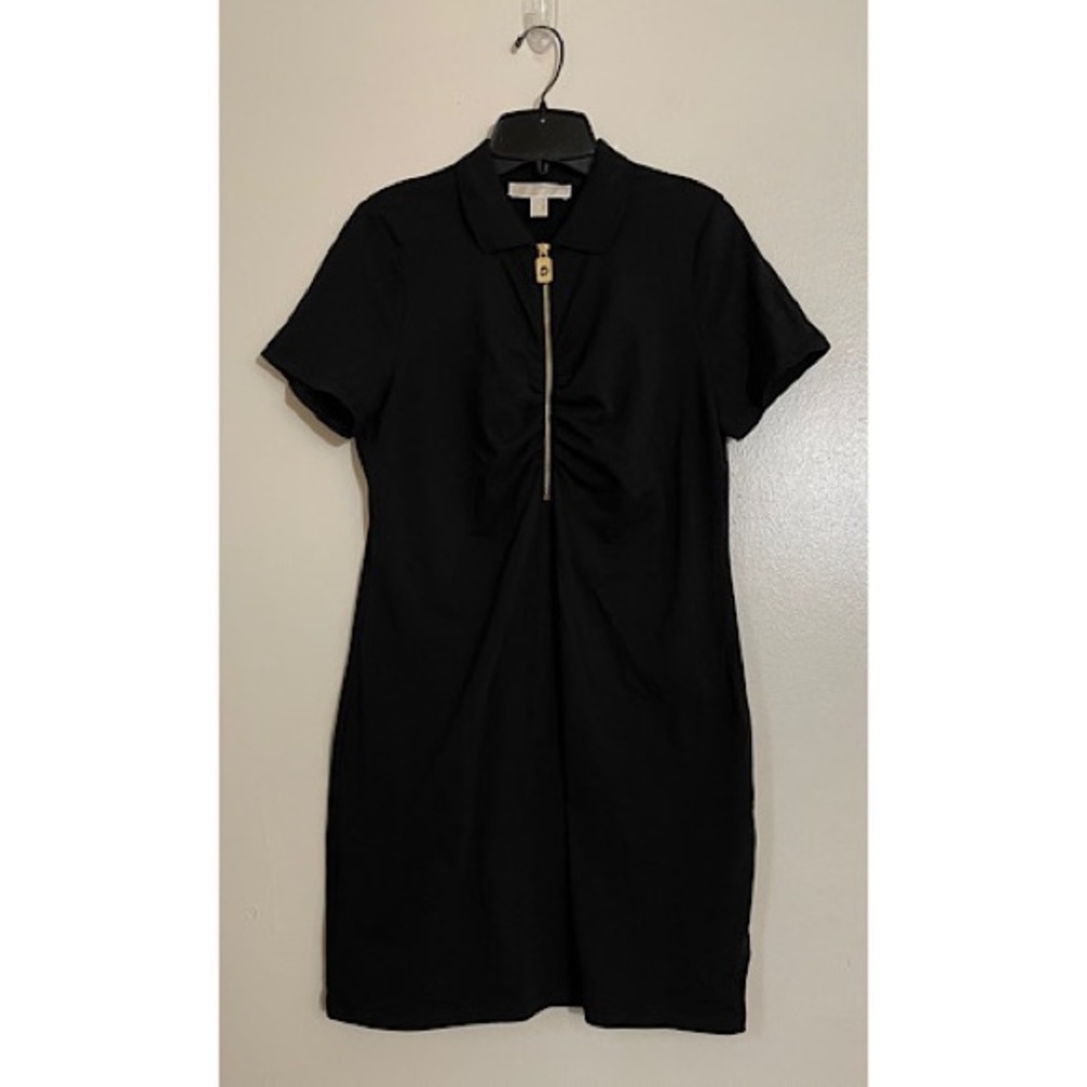 NWOT!! MICHAEL KORS Ruched Polo Dress